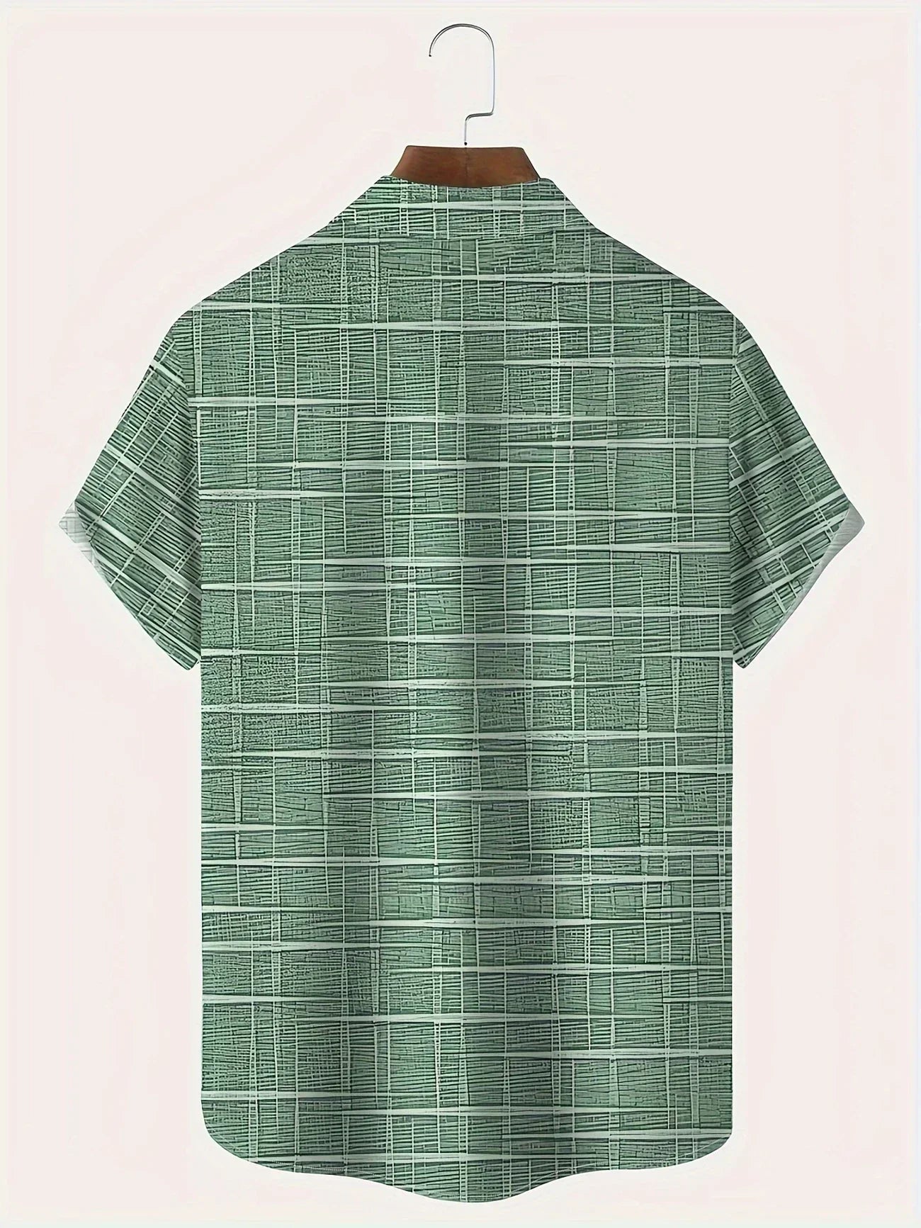 Lenoir™ | Chemise élégante à motif rayé et à carreaux