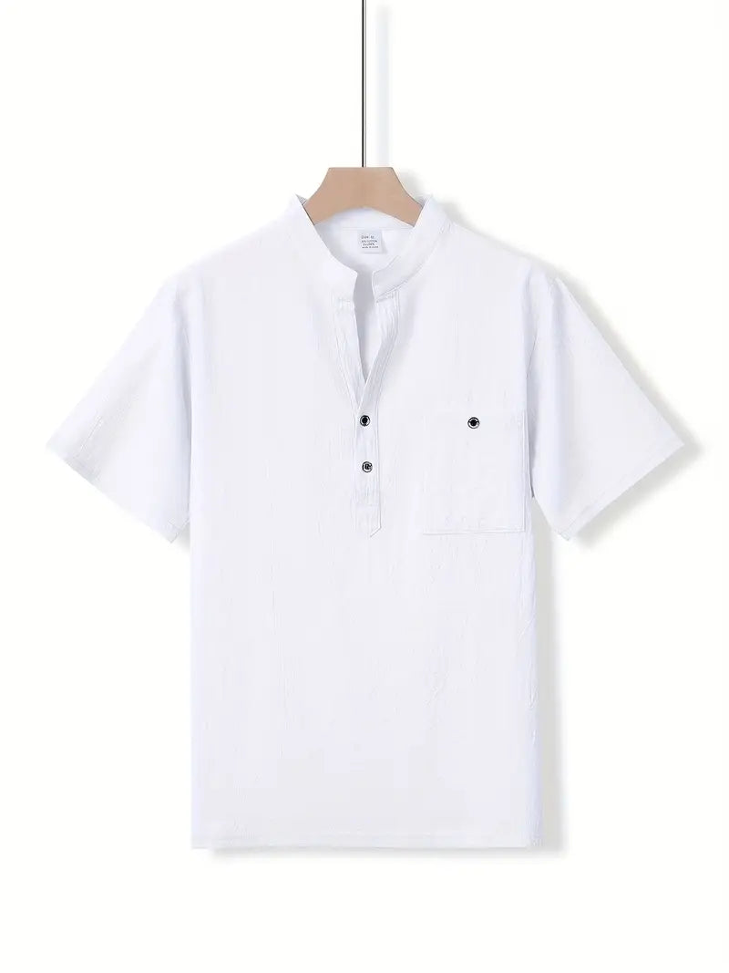 Lenoir™ | Chemise élégante à manches courtes