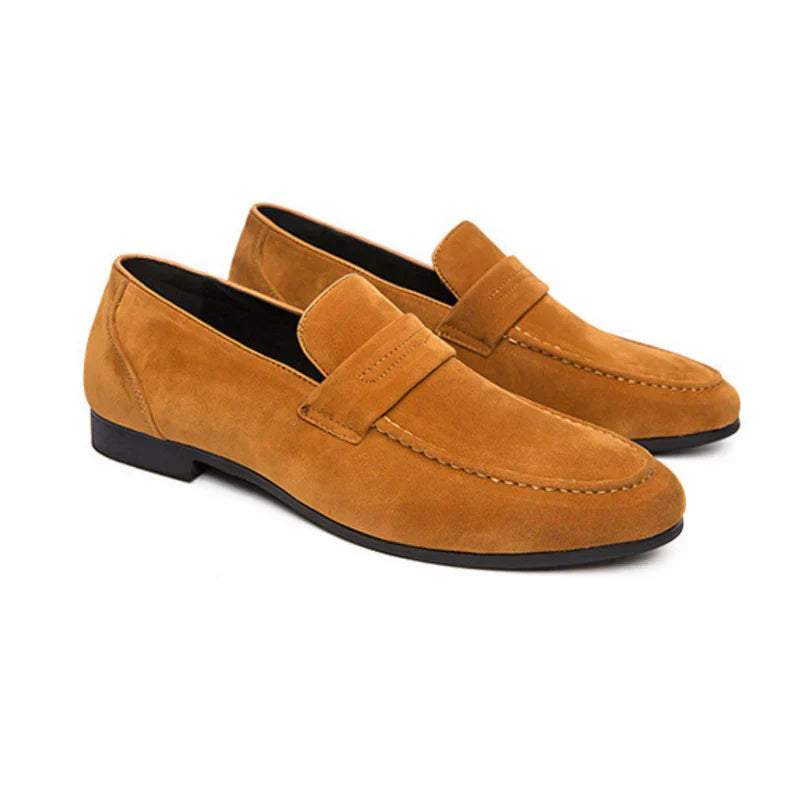 Lenoir™ | Mocassins à brides en daim