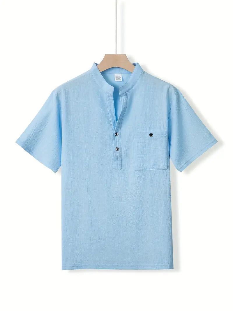 Lenoir™ | Chemise élégante à manches courtes