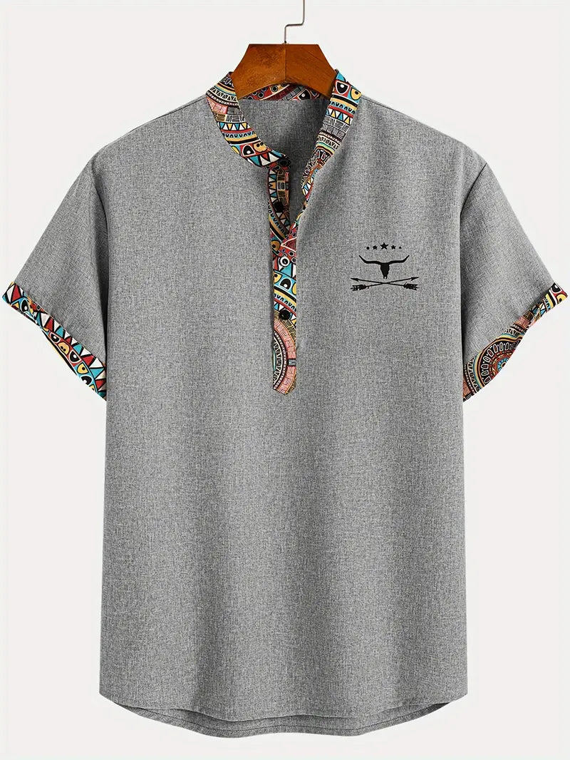 Lenoir™ | Chemise élégante à manches courtes