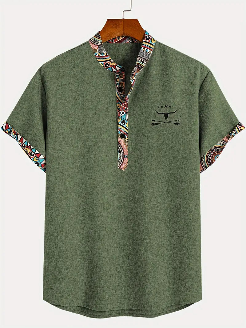 Lenoir™ | Chemise élégante à manches courtes