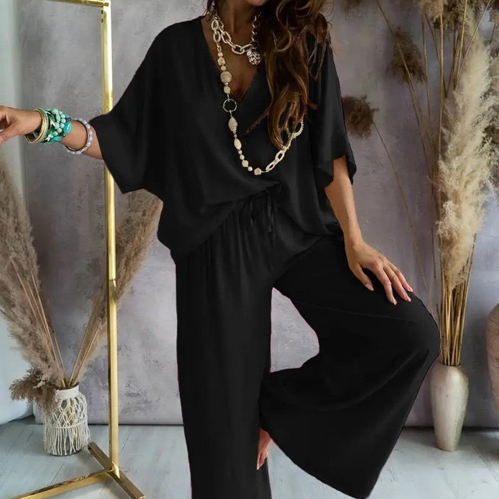 Atelier Élégance™ | Ensemble de Loungewear Boho Décontracté