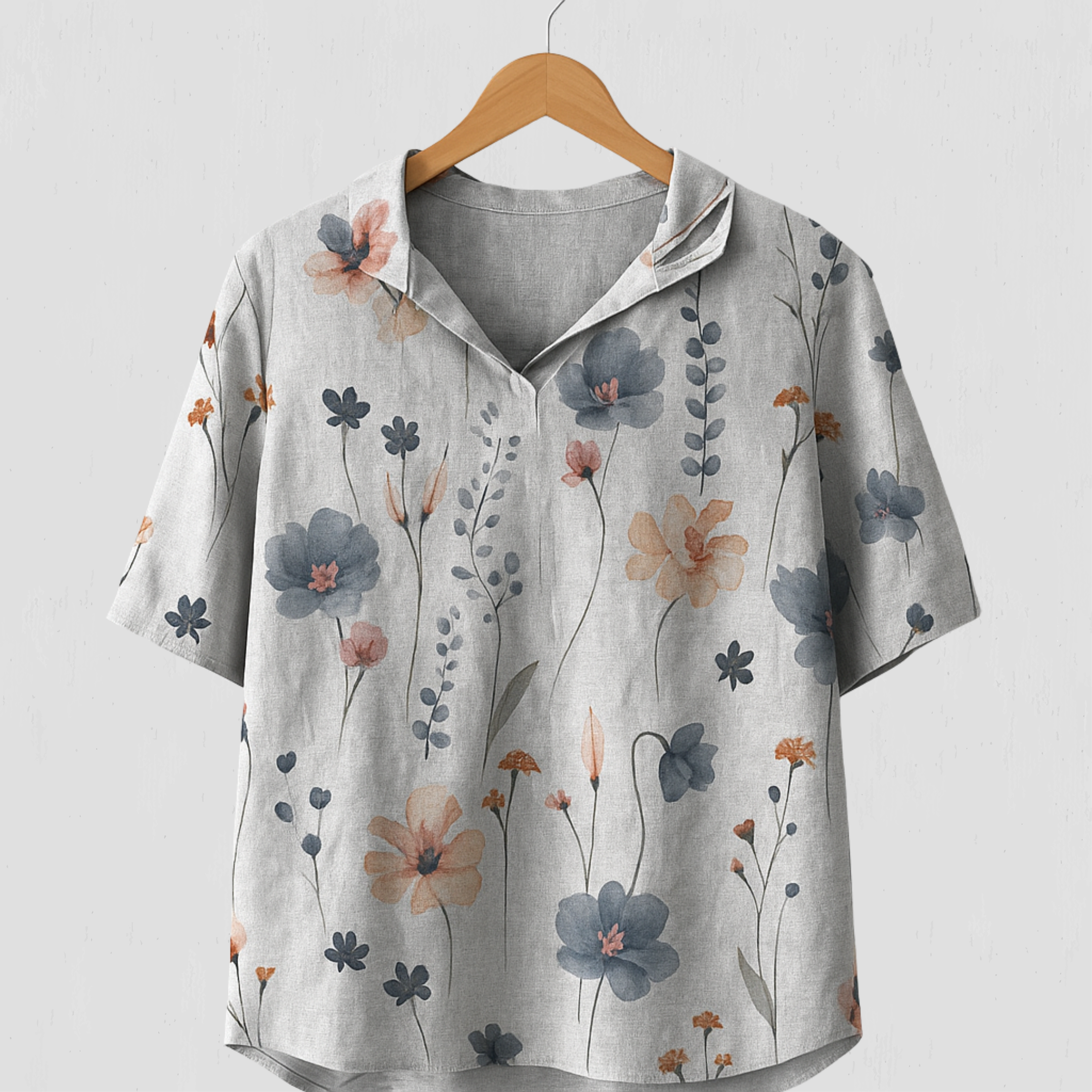 Atelier Élégance™ | Andrea - Haut Léger Floral Estival