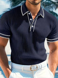 Lenoir™ | Polo élégant à manches courtes