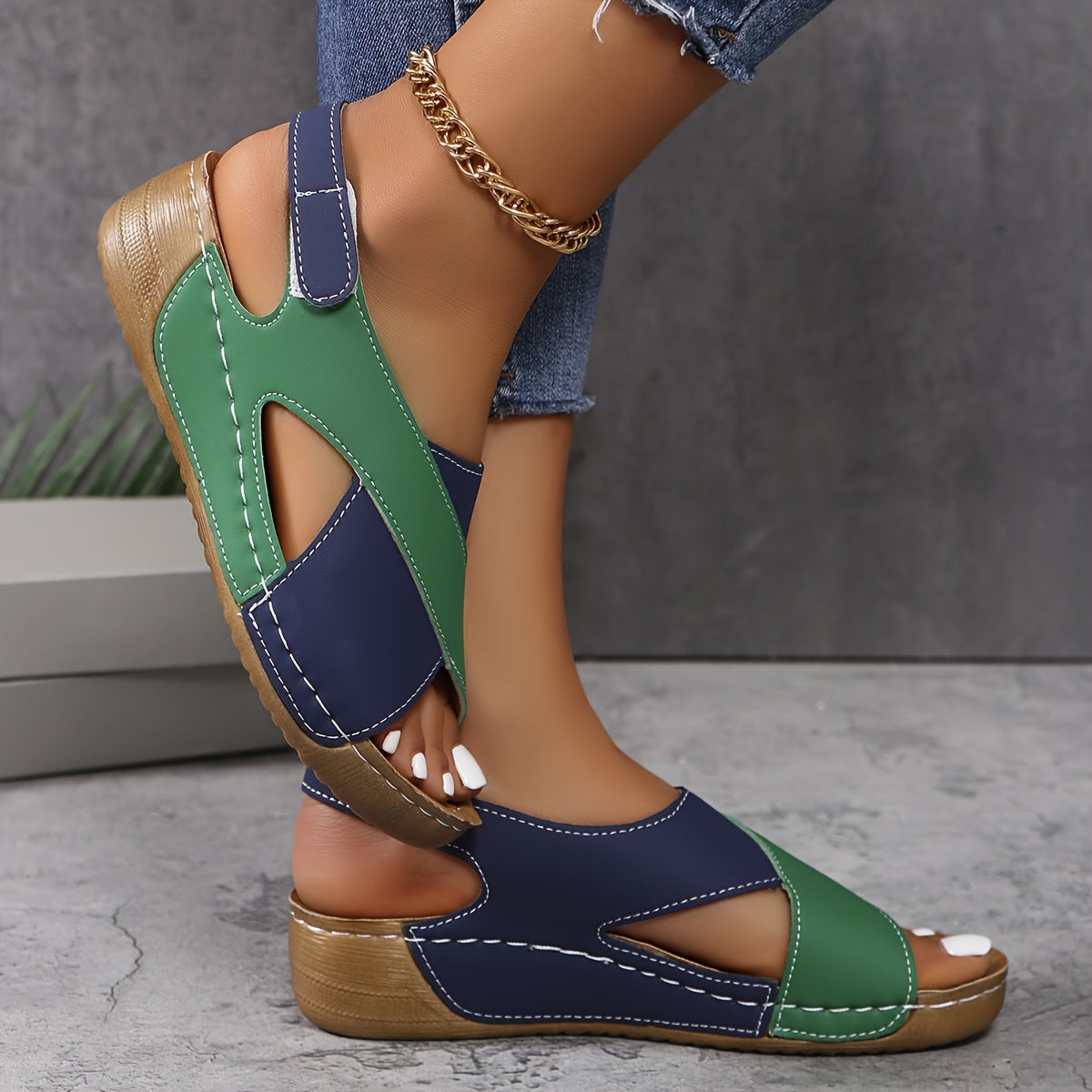 Atelier Élégance™ | Sandale Élégante et Confortable en Cuir