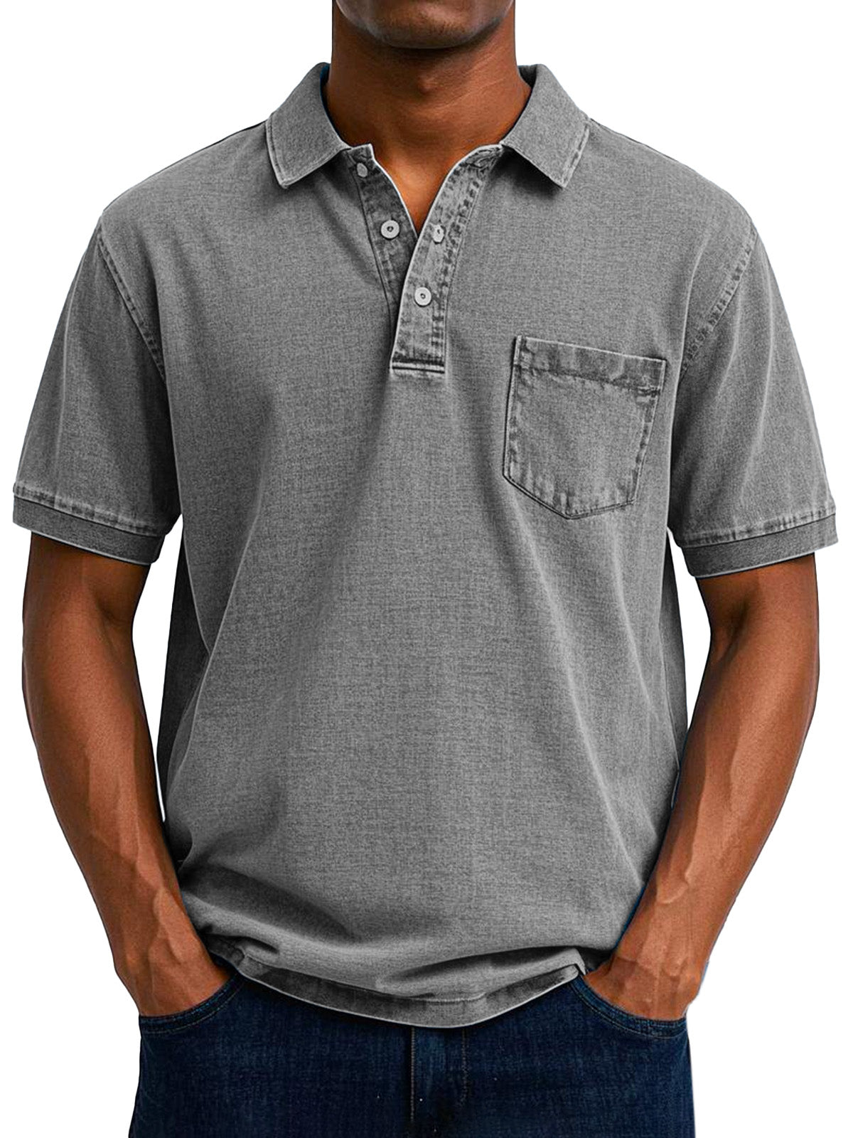 Lenoir™  | Chemise Polo Vintage Décontractée pour Homme