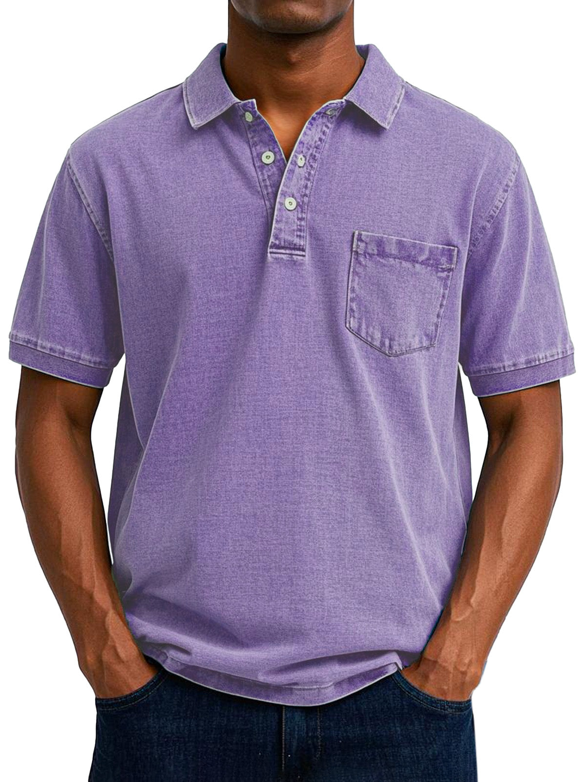 Lenoir™  | Chemise Polo Vintage Décontractée pour Homme