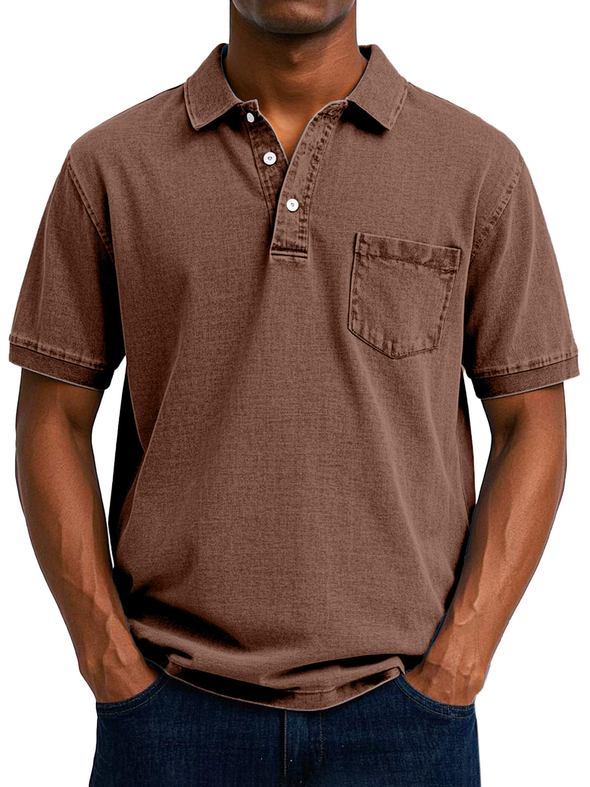 Lenoir™  | Chemise Polo Vintage Décontractée pour Homme