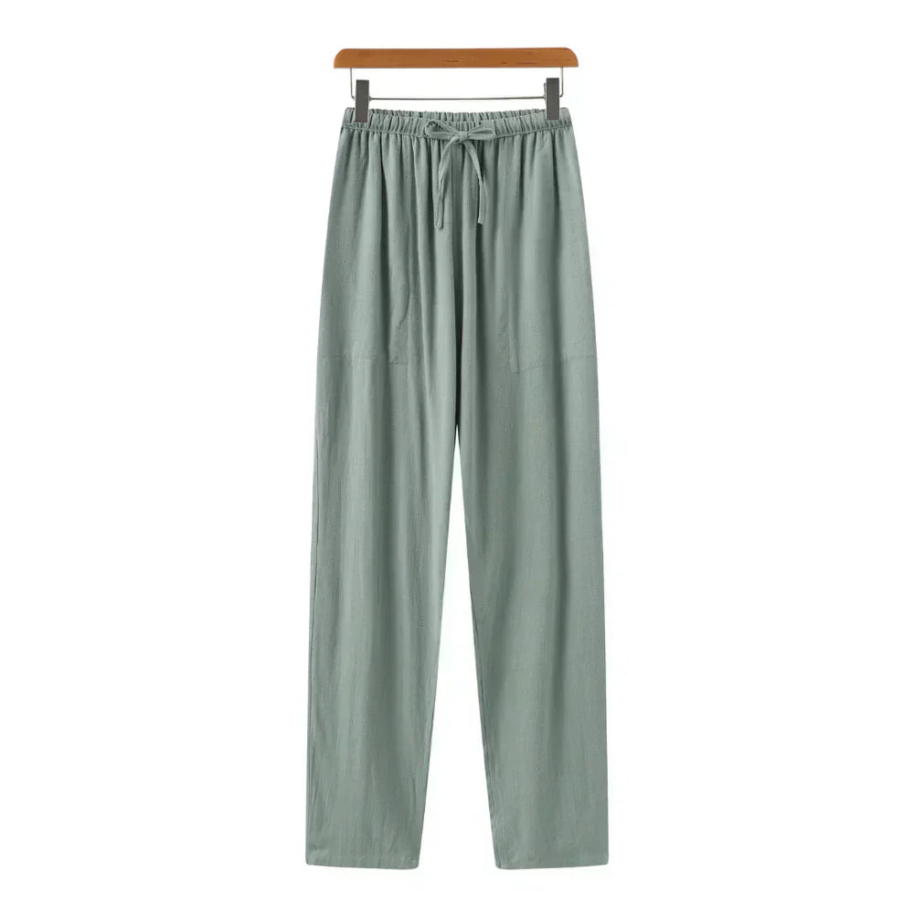 Lenoir™ | Pantalon slim en lin