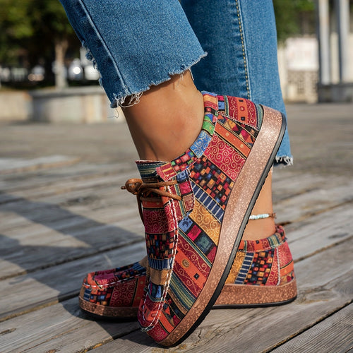 Atelier Élégance™ | Chaussures rétro colorées pour femme