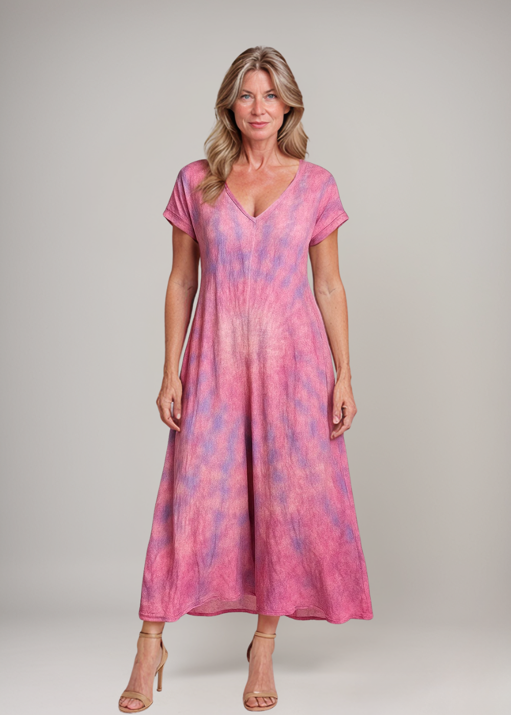 Atelier Élégance™ | Robe Maxi Batik Ample
