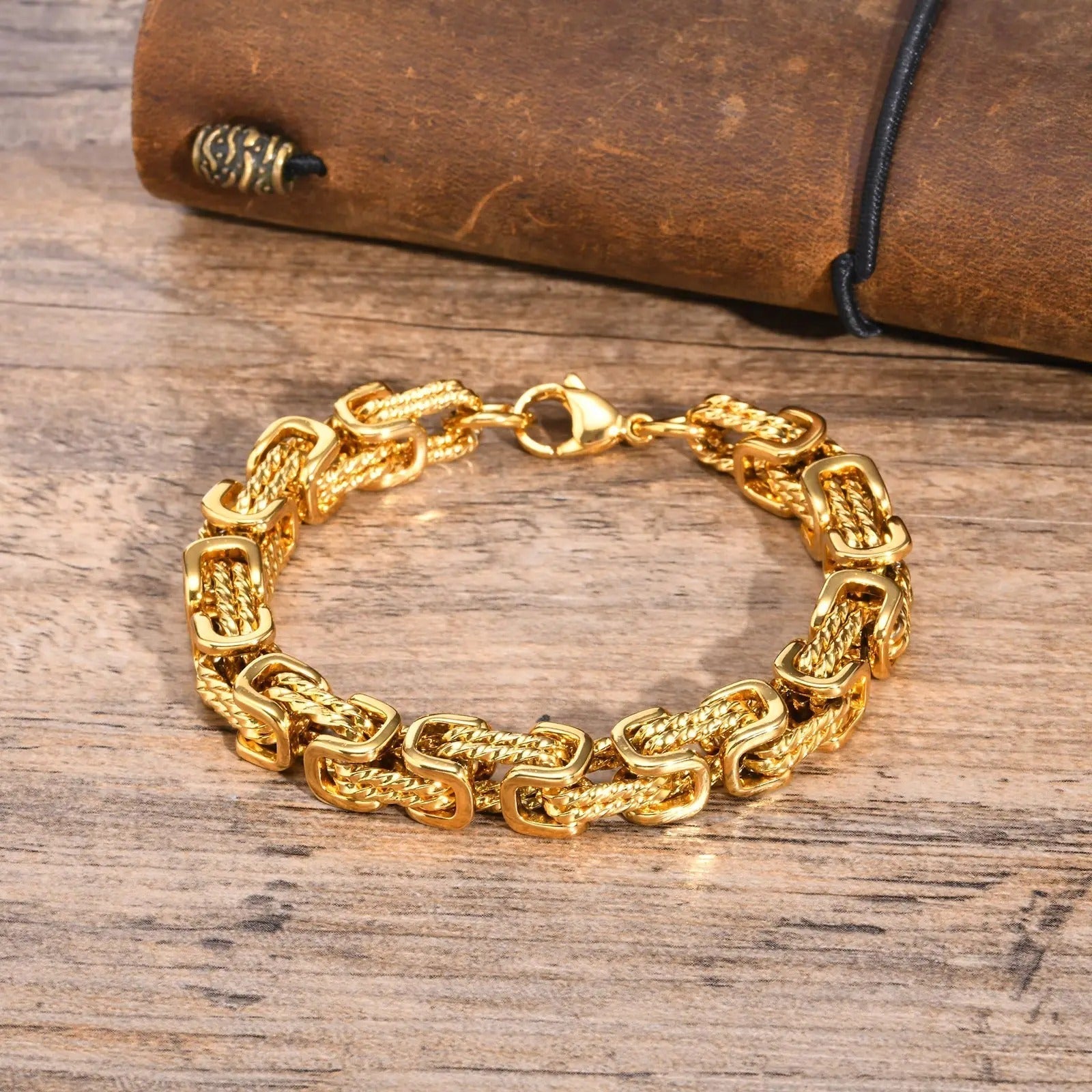 Atelier Élégance™ | Bracelet en chaîne forgée