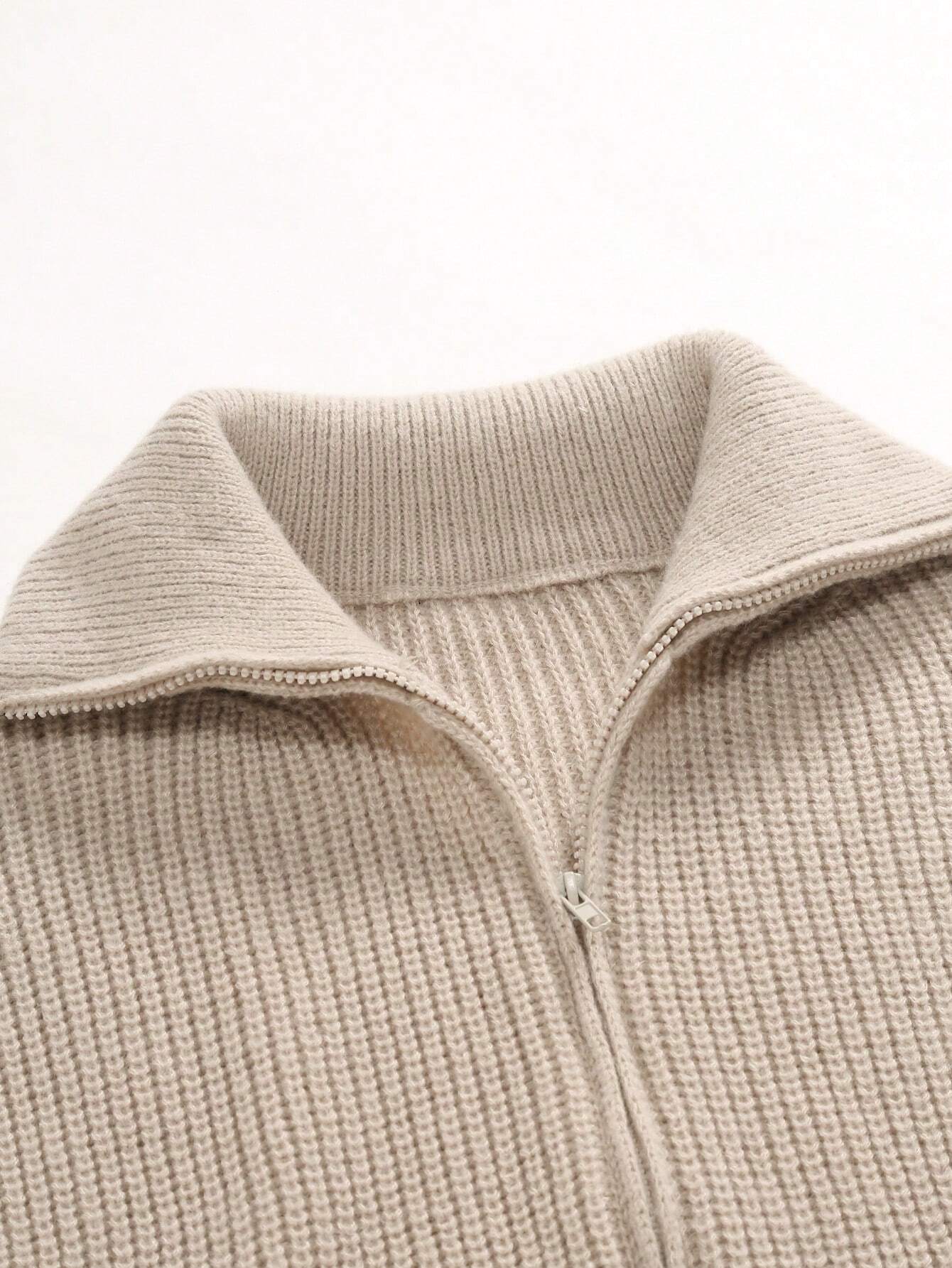Atelier Élégance™ | Cardigan zippé