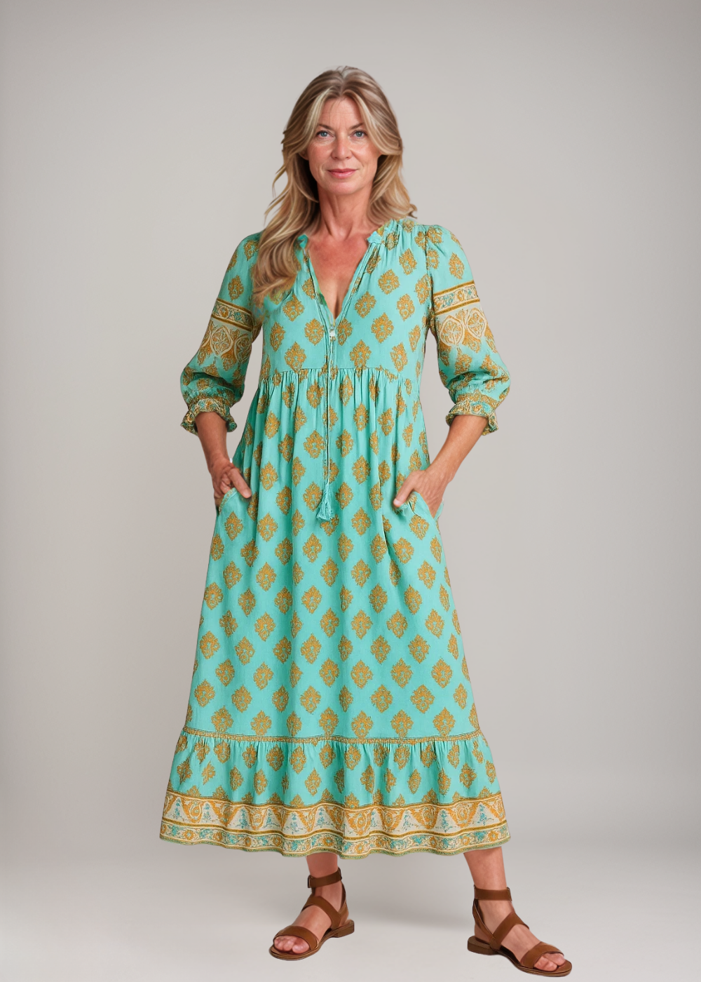 Atelier Élégance™ | Tunique Boho avec Franges