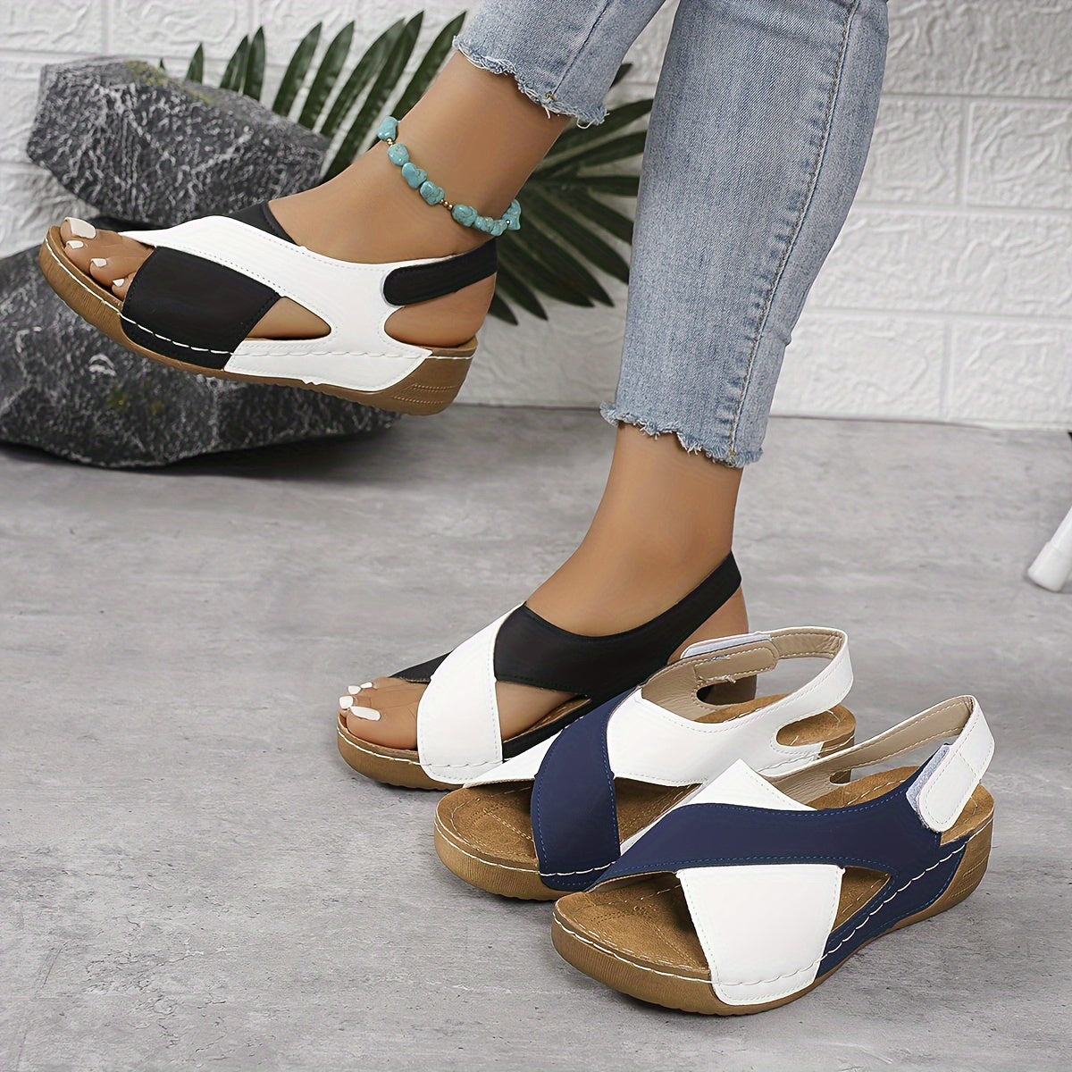Atelier Élégance™ | Sandale Élégante et Confortable en Cuir