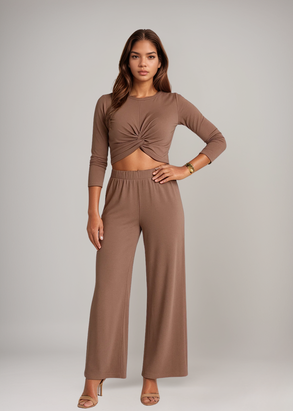 Atelier Élégance™ | Ensemble à deux pièces avec twist