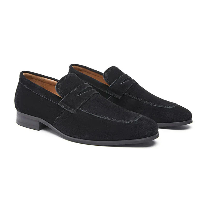 Lenoir™ | Mocassins à brides en daim