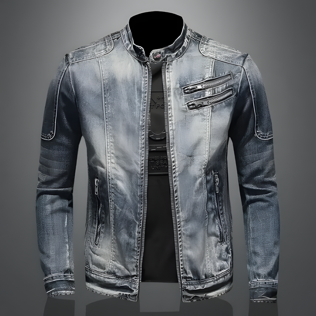 Atelier Élégance™ | Veste en Jean Rétro