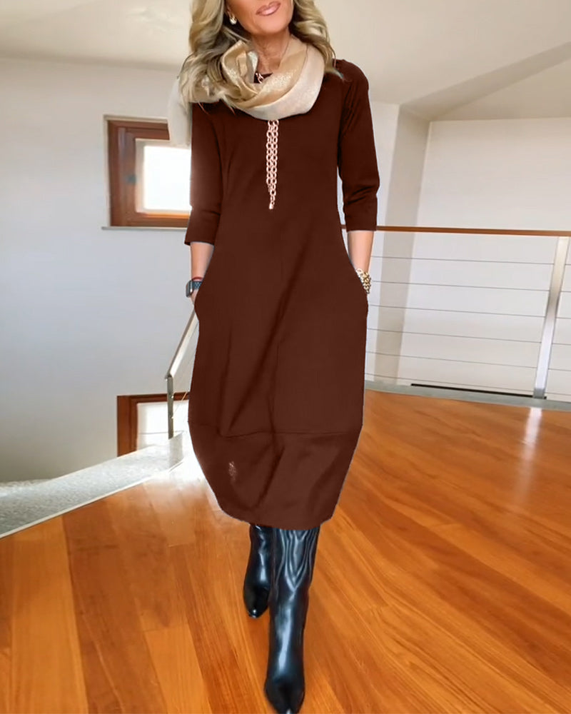Atelier Élégance™ | Robe Midi Élégante