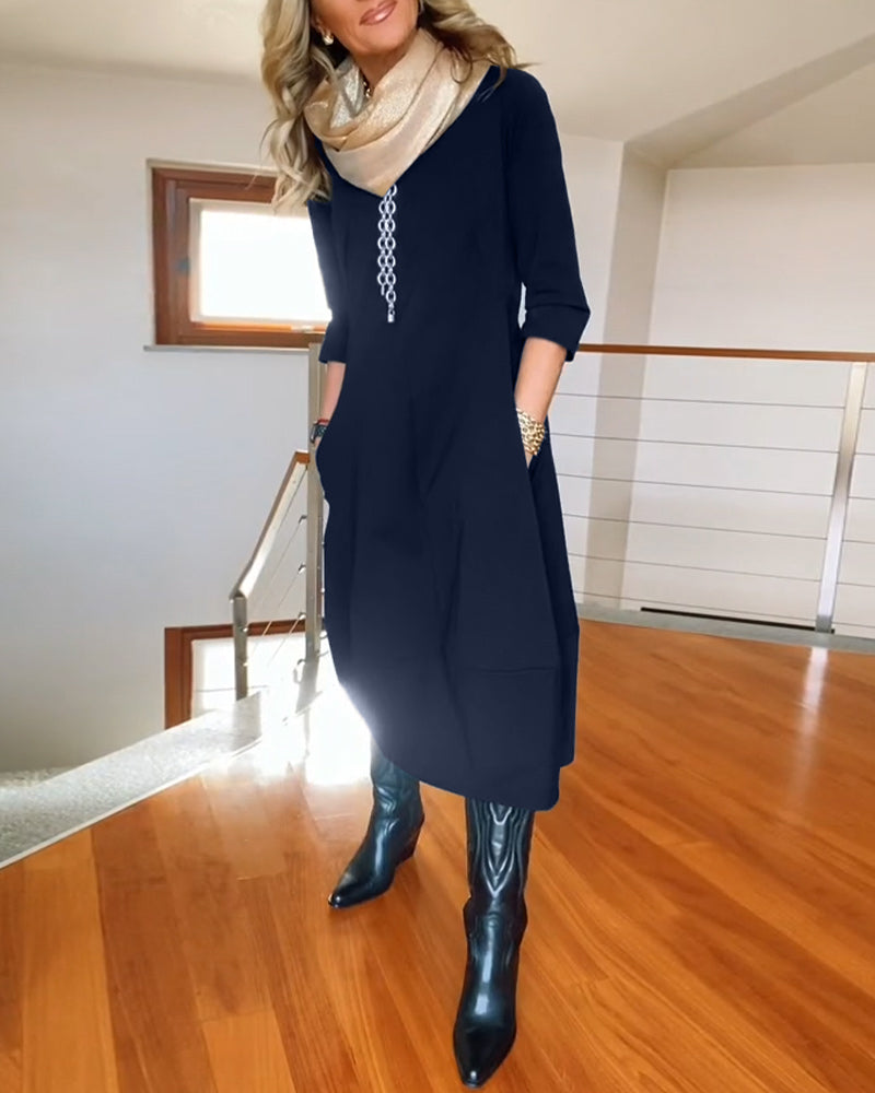 Atelier Élégance™ | Robe Midi Élégante