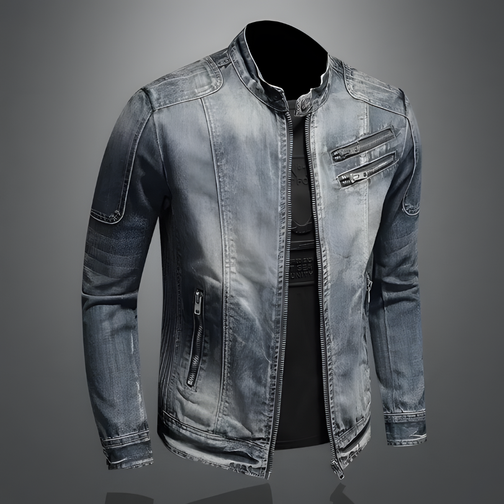 Atelier Élégance™ | Veste en Jean Rétro