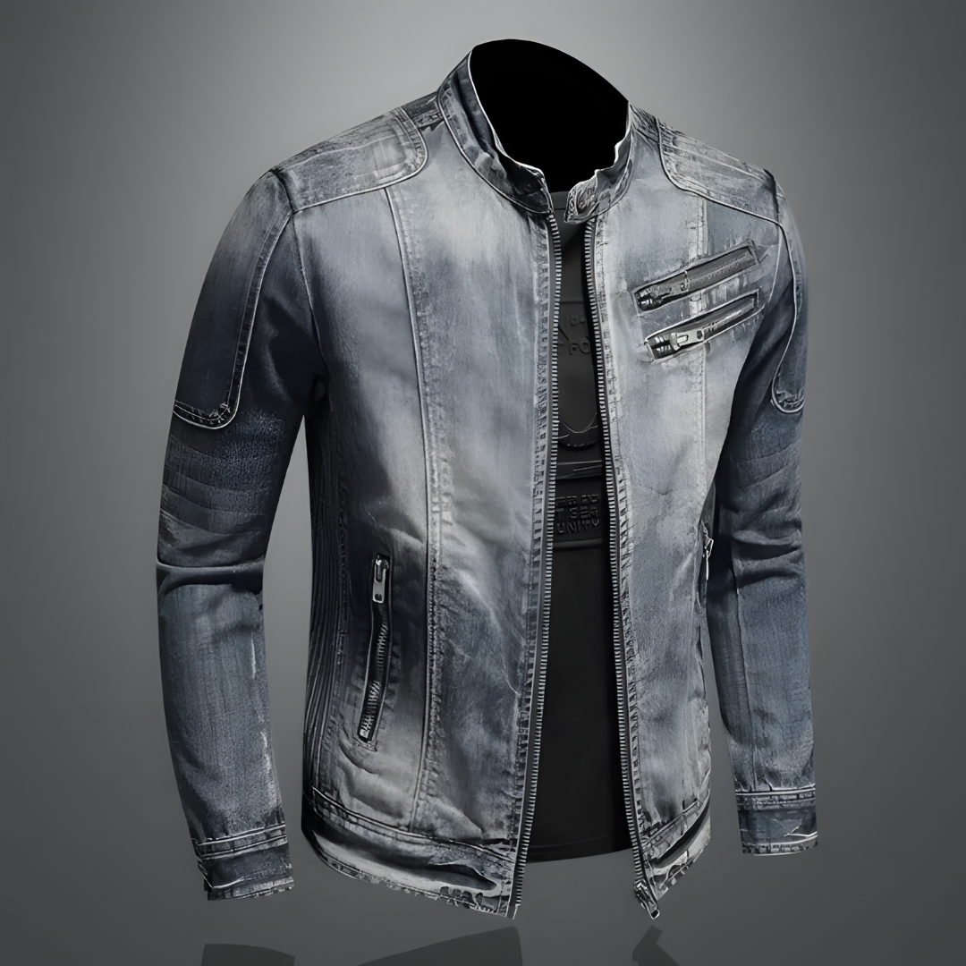 Atelier Élégance™ | Veste en Jean Rétro