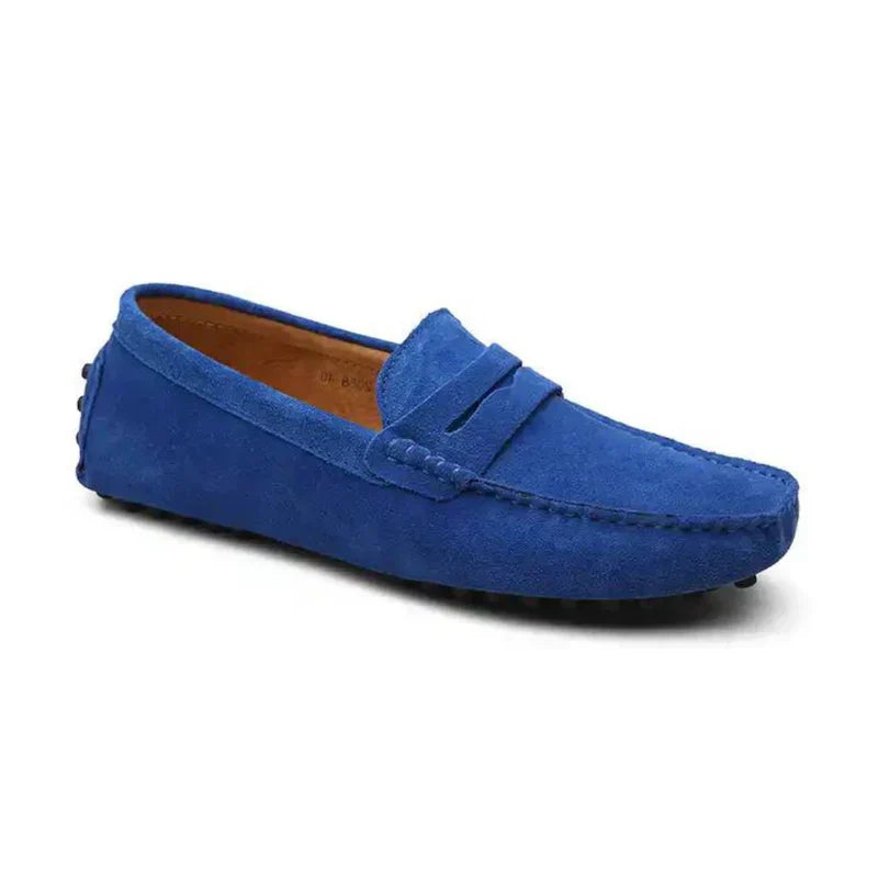 Atelier Élégance™ | Mocassins Driver en daim