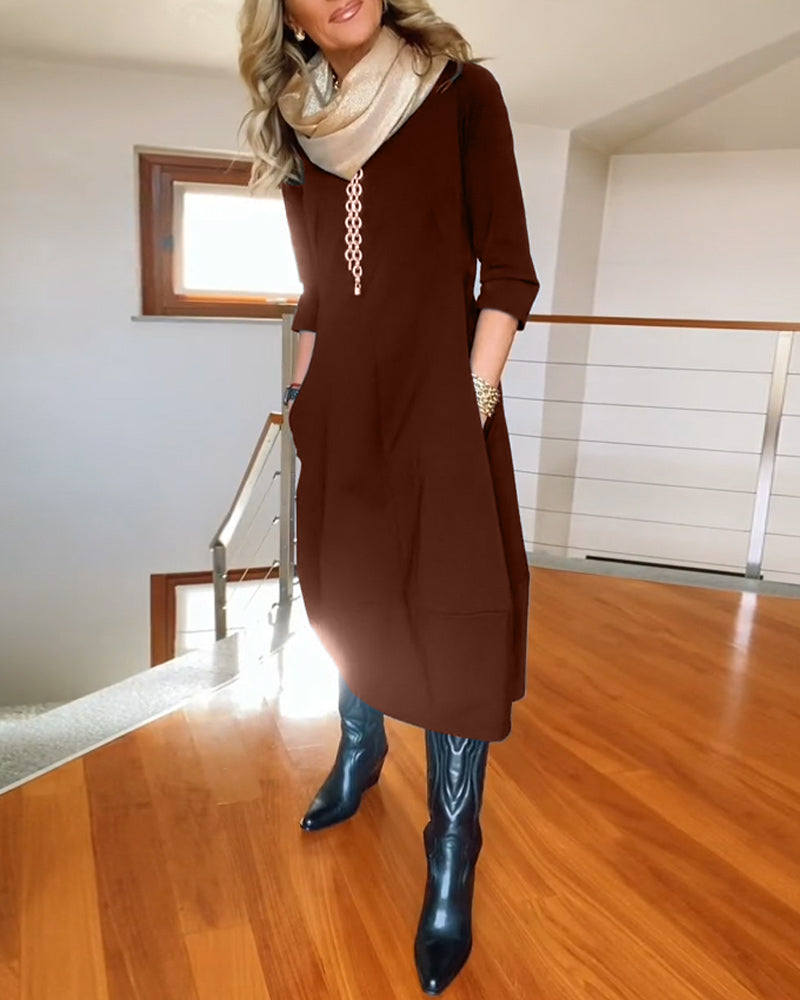 Atelier Élégance™ | Robe Midi Élégante