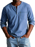 Lenoir™ | Chemise Vintage à Manches Longues