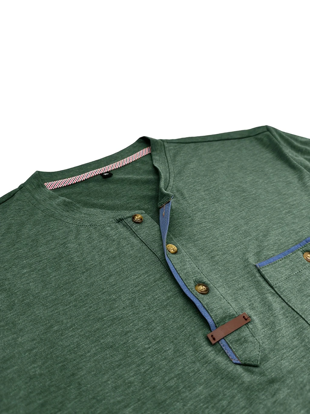 Lenoir™ | T-shirt col rond élégant avec poche