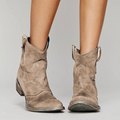 Atelier Élégance™ | Bottines en cuir suédé