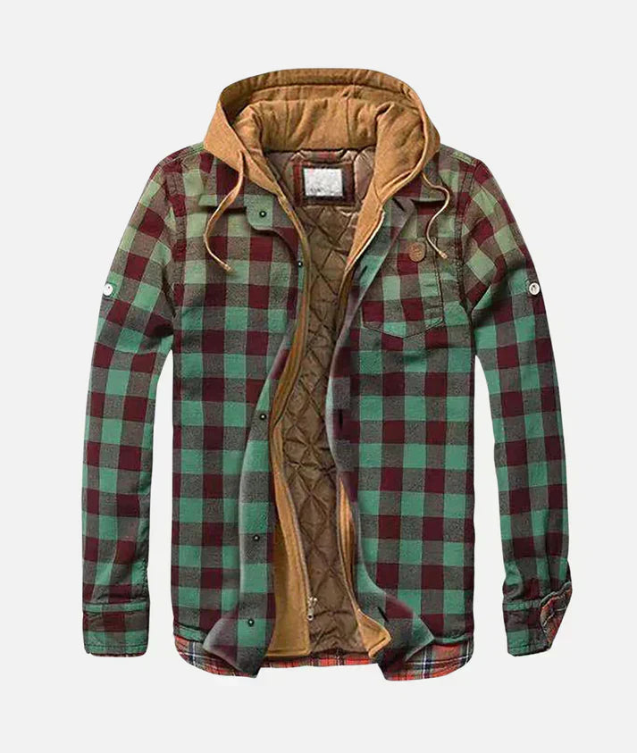 Atelier Élégance™ |  Veste patchwork à carreaux
