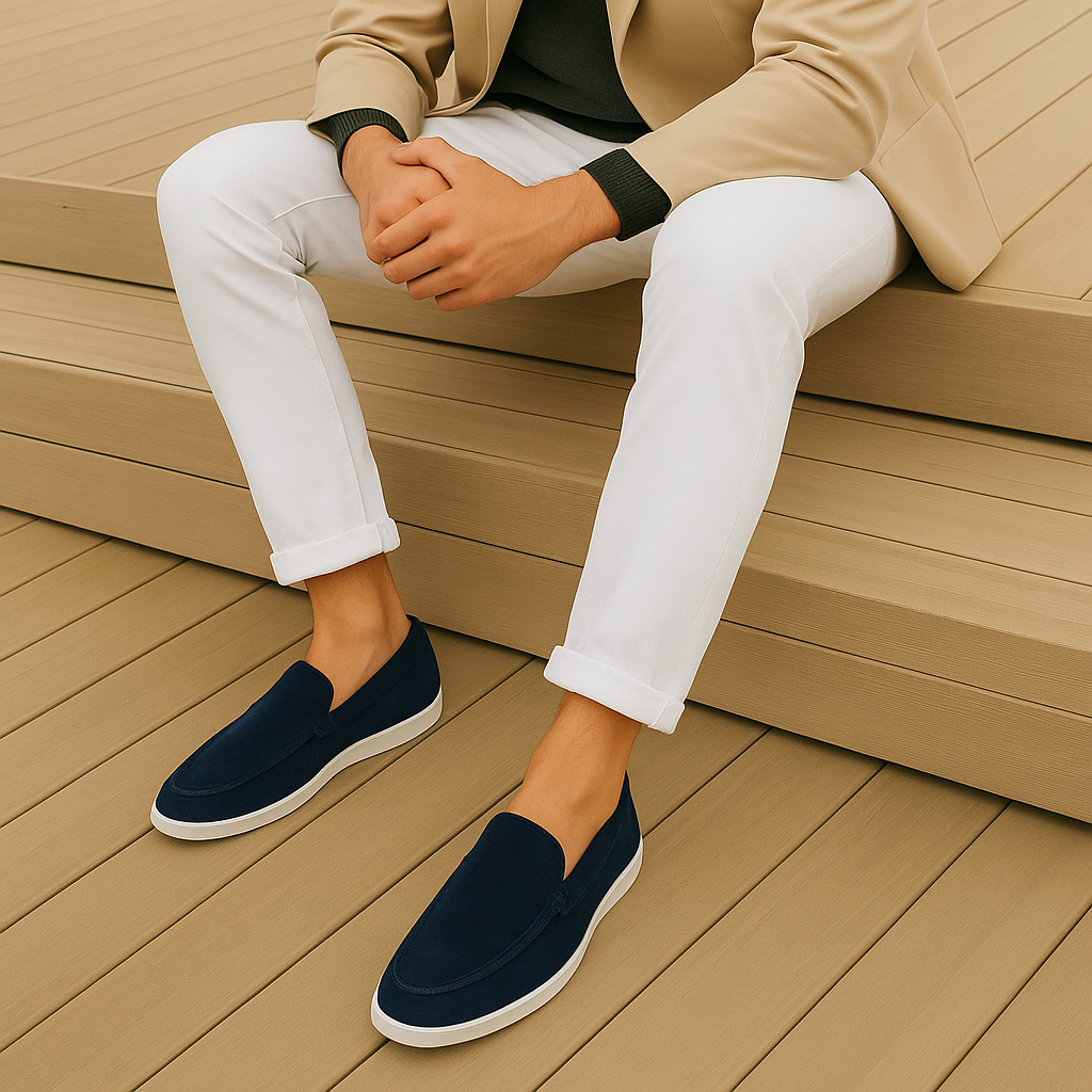 Atelier Élégance™ | Mocassins élégants en daim