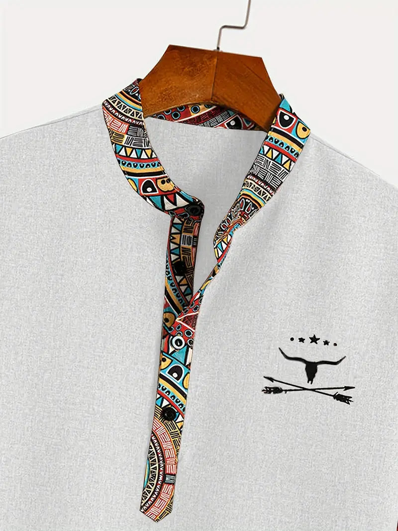 Lenoir™ | Chemise élégante à manches courtes