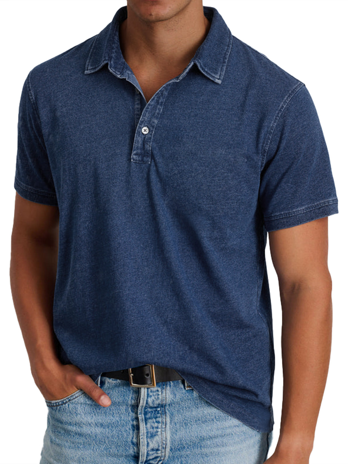 Lenoir™ - Polo avec collier pour hommes