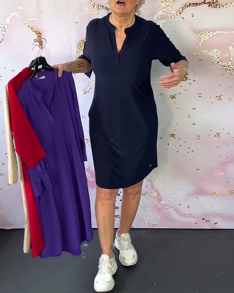 Atelier Élégance™ | Robe polo confortable pour tous les jours