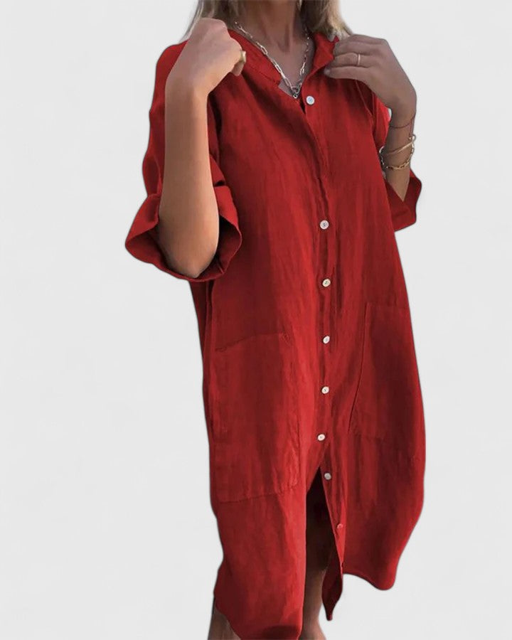 Atelier Élégance™ | Marella – Robe chemise