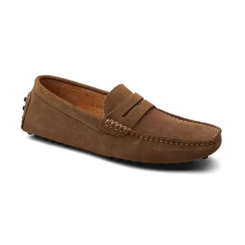 Atelier Élégance™ | Mocassins Driver en daim