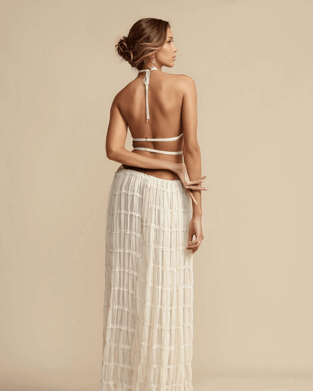 Atelier Élégance™ | Ensemble haut et jupe longue Esmeralda