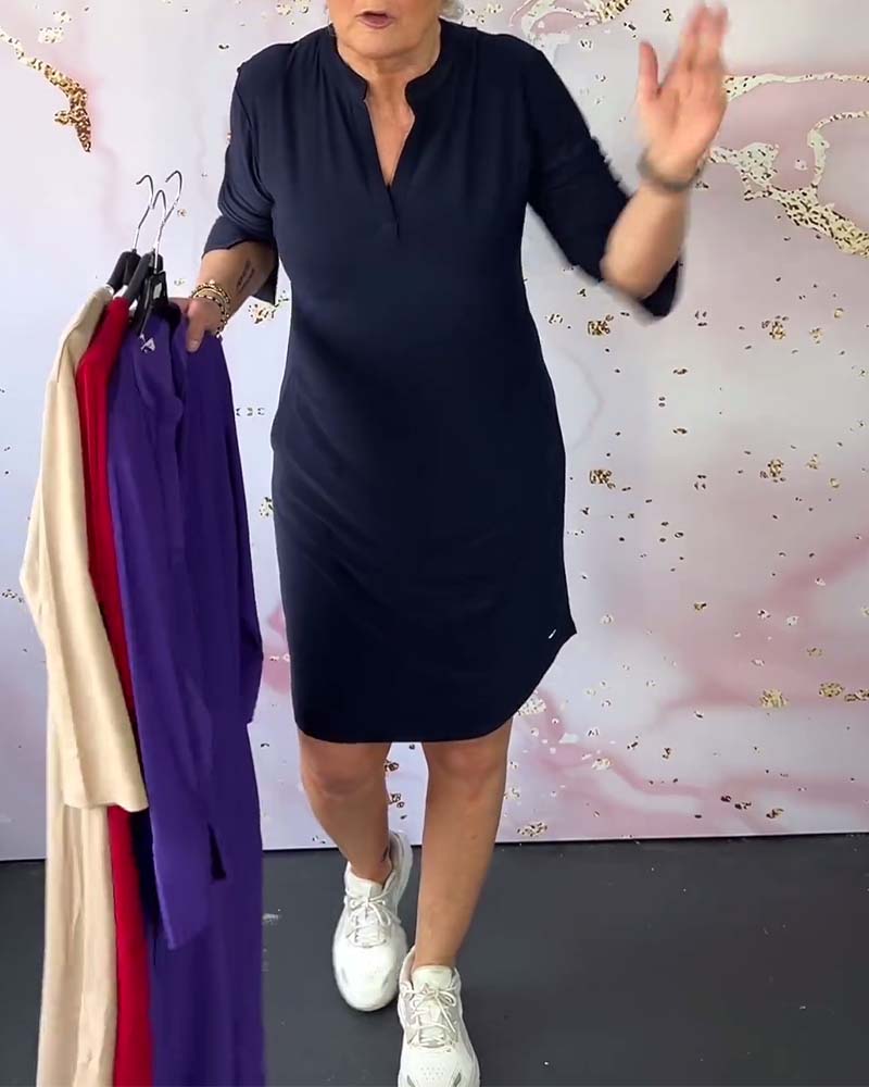 Atelier Élégance™ | Robe polo confortable pour tous les jours