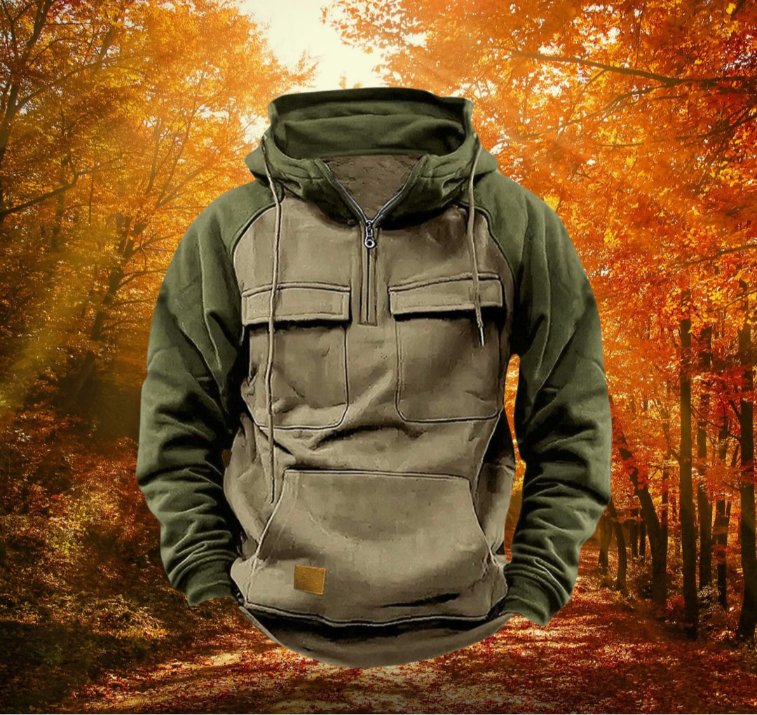 William | Sweat à capuche d'hiver multifonctionnel