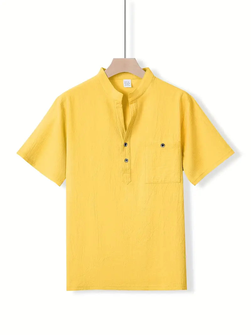 Lenoir™ | Chemise élégante à manches courtes