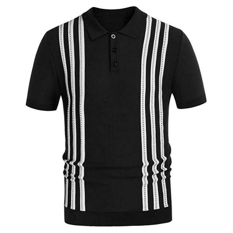 Lenoir™ | Polo décontracté rayé