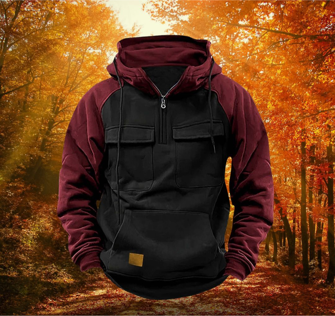William | Sweat à capuche d'hiver multifonctionnel