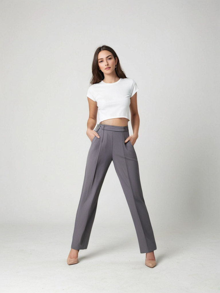 Atelier Élégance™ | Pantalon Large Élégant