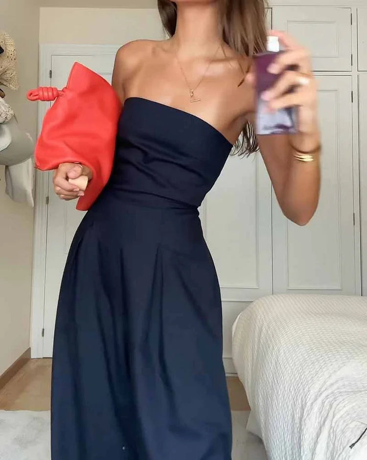 Atelier Élégance™ | Combinaison Élégante Épaules Dénudées