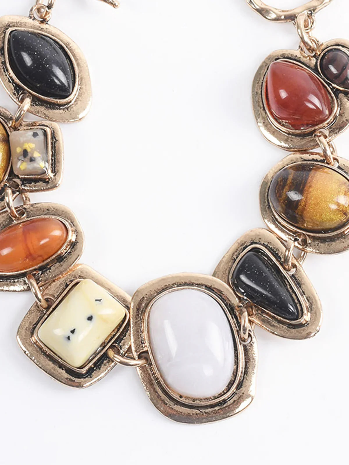 Atelier Élégance™ | Bracelet en Pierres Géométriques Bohème