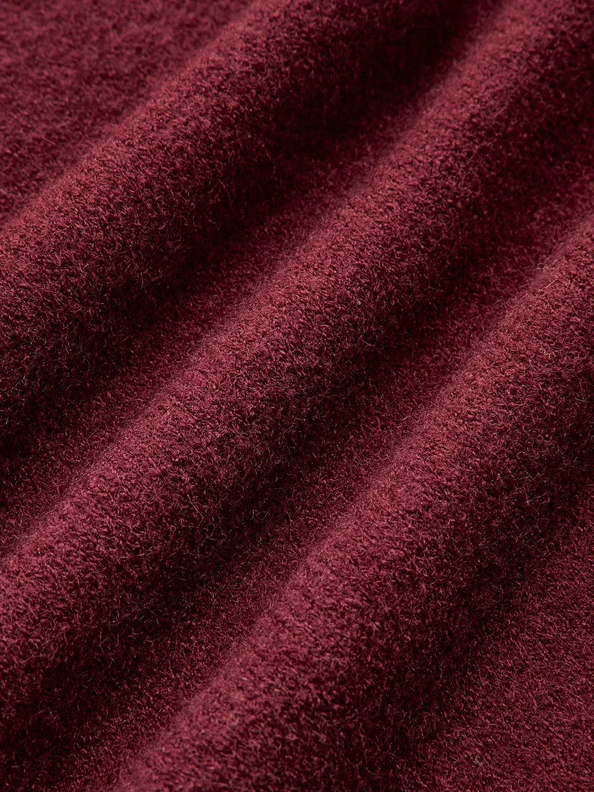 Atelier Élégance™ | Pull en Jersey Uni Bourgogne