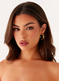 Atelier Élégance™ | Boucles d'oreilles boho en or